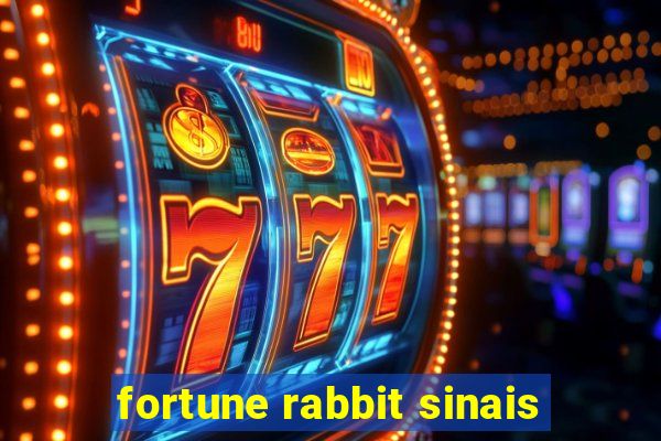 fortune rabbit sinais